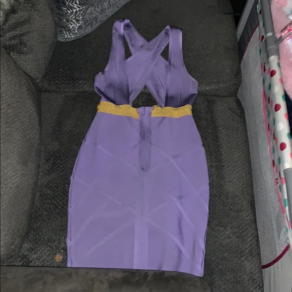 Purple Bandage dress - Picture 2 of 2